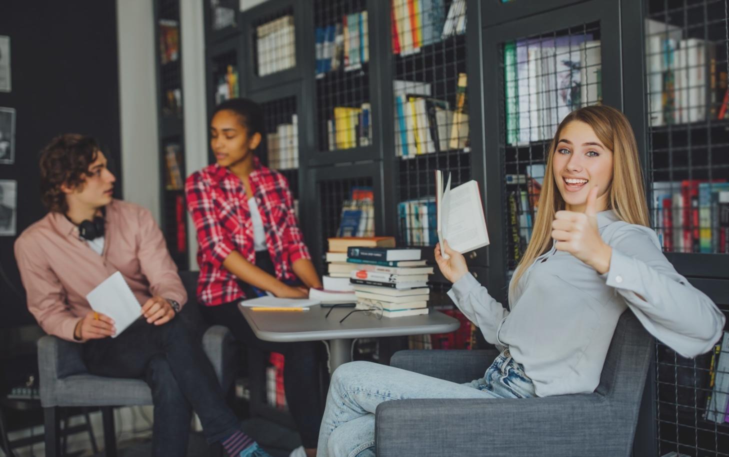 Professional learning environment with financial planning materials and collaborative workspace